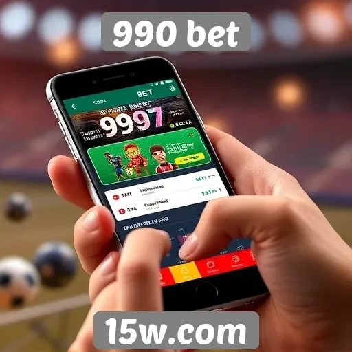 Funcionalidade do aplicativo mobile da 990 bet